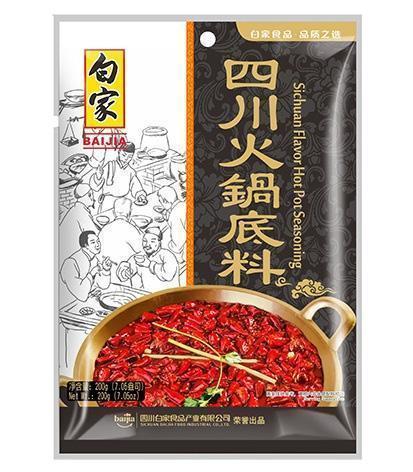 白家四川火锅底料 200g