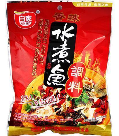 白家调味料-香辣水煮鱼 200g