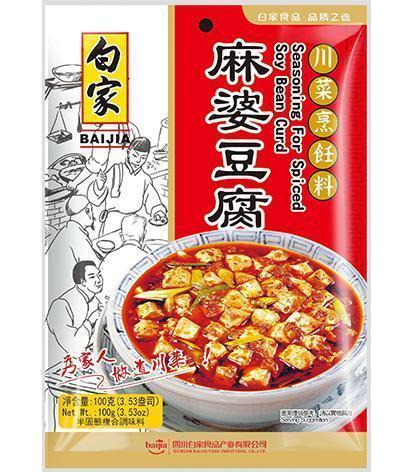 白家调味料--麻婆豆腐100g