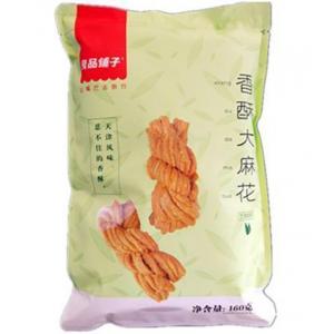 良品铺子香酥大麻花-芝麻味 160g