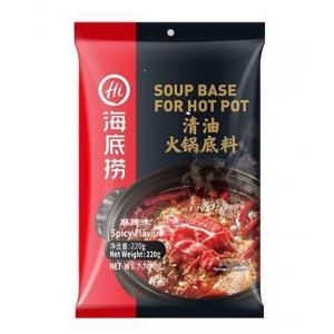 海底捞清油火锅底料-麻辣味 220g