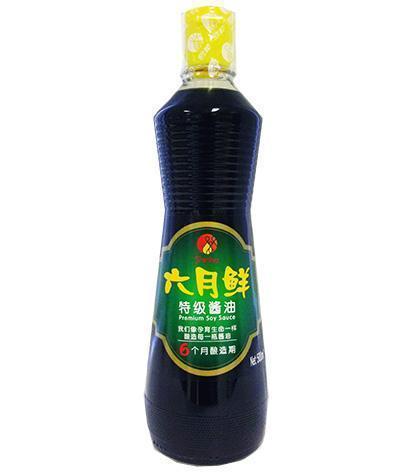 六月鲜酱油 500ml