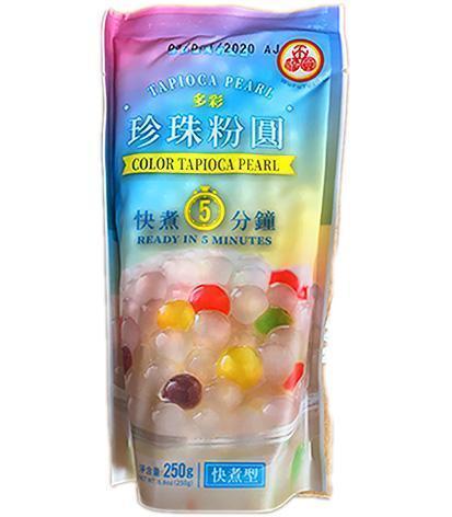 五福圆彩珍珠粉圆 250g