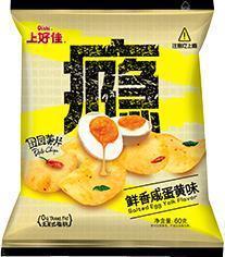 上好佳薯片-鲜香咸蛋黄味 60g