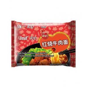 统一袋装红烧牛肉面108g