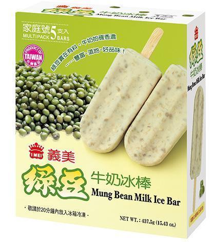 义美绿豆牛奶棒冰 437.5g